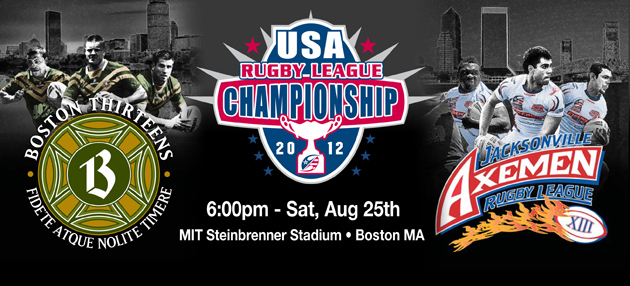 USARL Championship Final 6pm Sat August 25