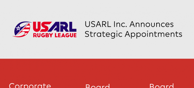 USARL Inc. Announces Strategic Appointments to Strengthen Governance and Advance Rugby League in the U.S.