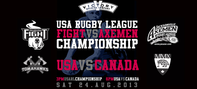 Philadelphia Fight vs. Jacksonville Axemen USARL Championship Final