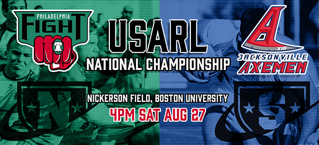 Jacksonville and Philadelphia compete Saturday for USARL Championship