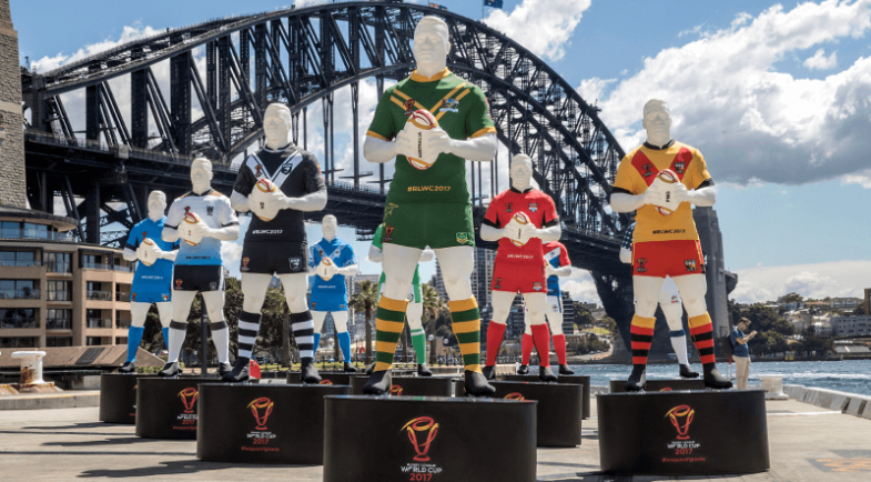 Rugby League World Cup Official Team Squads