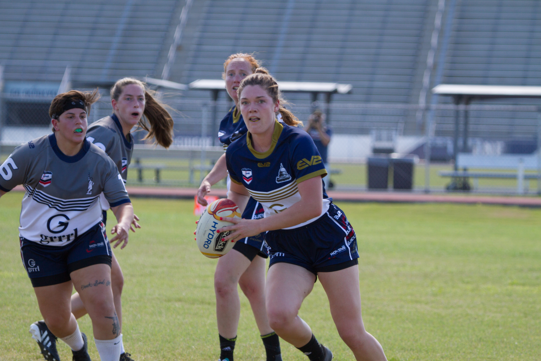 Women’s Rugby League highlights an afternoon of big hits in Jacksonville