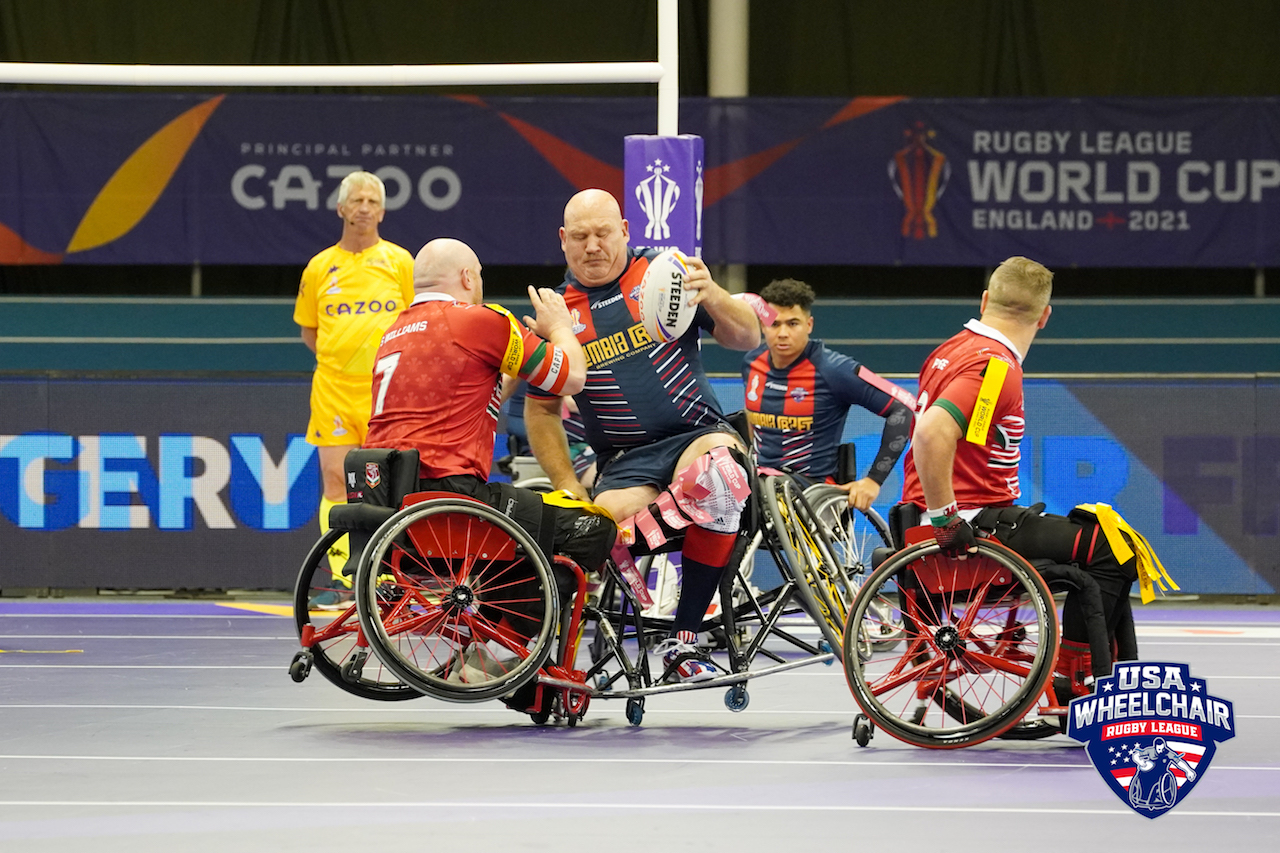 USA Wheelchair Rugby League to Take On Wales in First Game on US Soil
