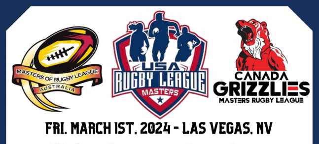 First Ever USA Masters Rugby League Matches Set For Big Vegas Weekend