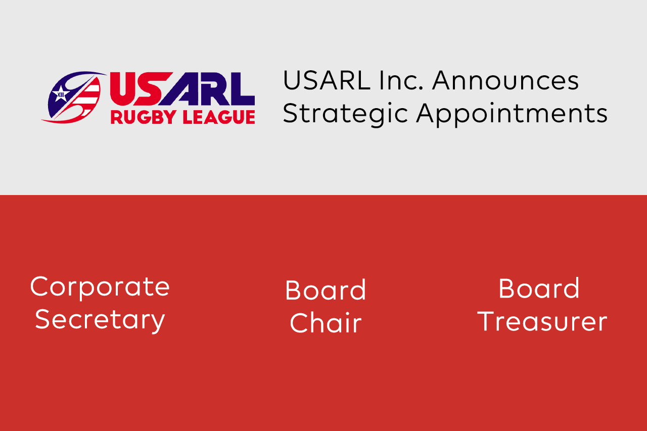 USARL Inc. Announces Strategic Appointments to Strengthen Governance and Advance Rugby League in the U.S.