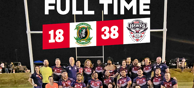 USA Hawks Dominate South Africa Rhinos in Historic Test Match Victory