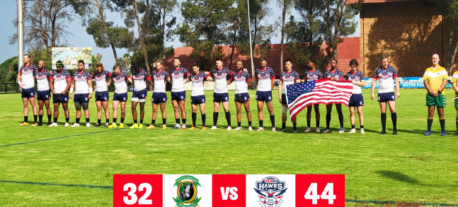 USA Hawks Sweep South Africa Series with Thrilling 44-32 Win