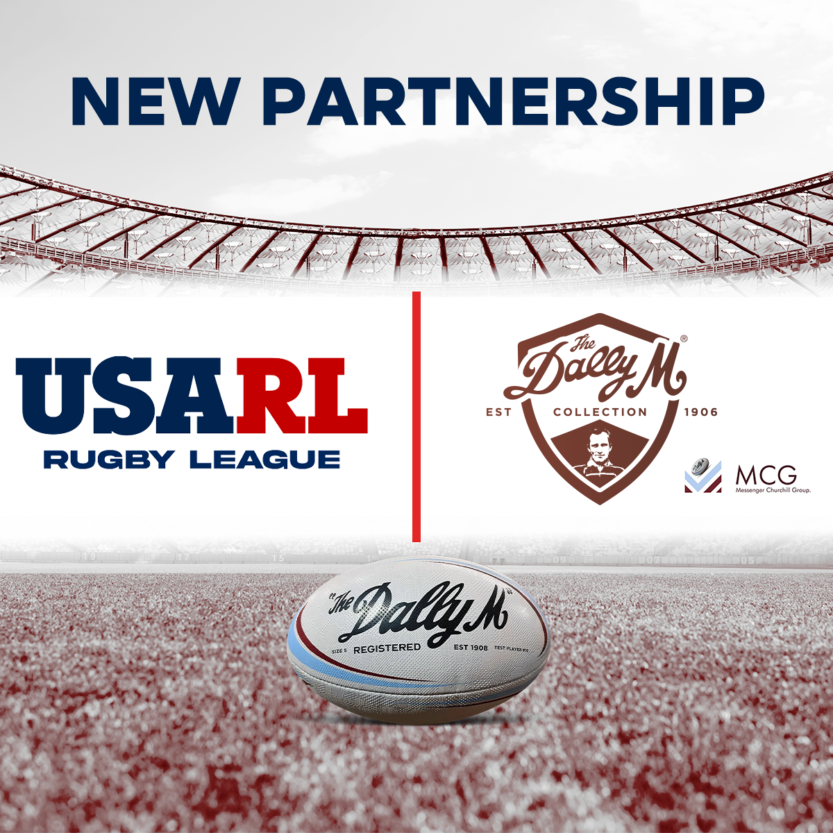 USARL Secures Official Ball Partnership with Messenger Churchill Group
