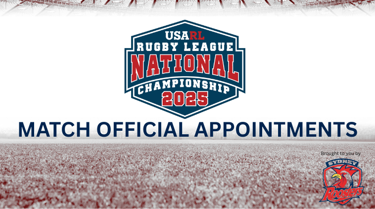 National Championship Match Officials Appointed